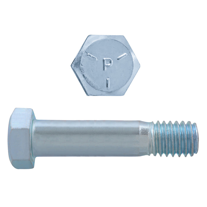 H. Paulin 075-547 Paulin 7/16"-14 x 3-1/2" Hex Head Cap Screws Grade 5 UNC Zinc PT 50 Pcs