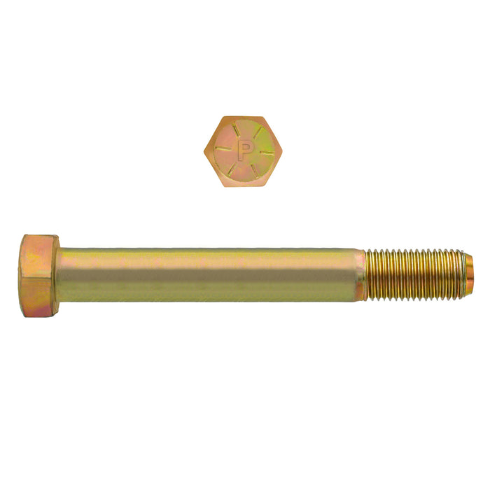 H. Paulin (680) B080-688 Paulin 5/8"-18 x 6" Hex Head Cap Screws Grade 8 UNF Zinc-Yellow PT 65 Pcs