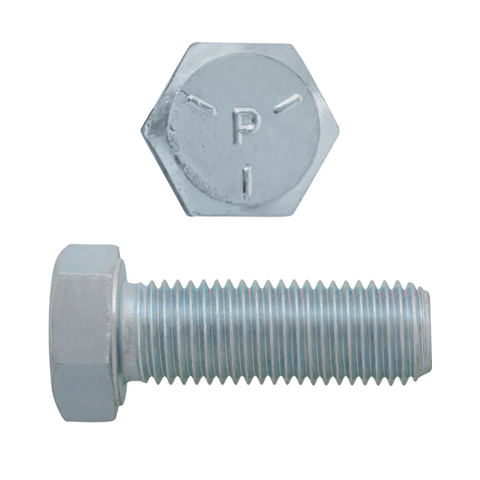 H. Paulin 023-131 Paulin 3/8"-24 x 1" Hex Head Cap Screws Grade 5 UNF Zinc FT 10 Pcs