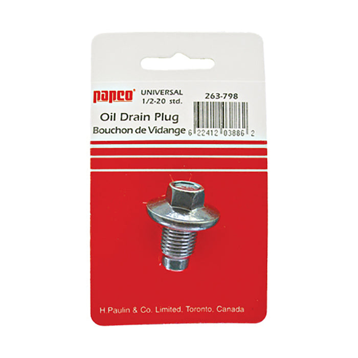 H. Paulin (680) 263-798 Papco M14-1.50 Metric Drain & Filler Plugs Plain 1Pcs