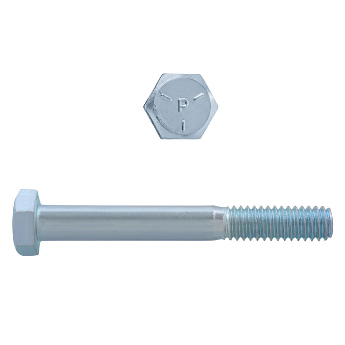 H. Paulin B075-454 Paulin 5/16"-18 x 2-3/4" Hex Head Cap Screws Grade 5 UNC Zinc PT 550 Pcs