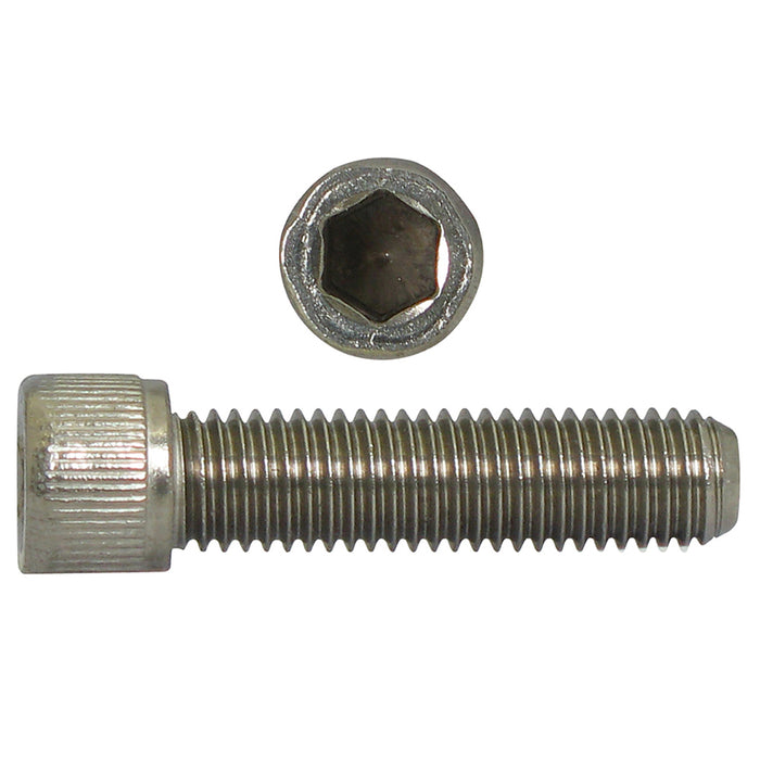 H. Paulin 5914-303 Paulin M6-1.00 x 10mm Metric Socket Cap Screws 18.8 Stainless Steel Coarse FT DIN 912 50 Pcs