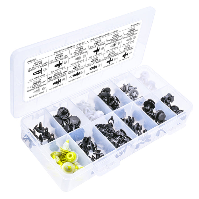 H. Paulin (680) 999183C Paulin Toyota Body Retainer Kit 1Pcs