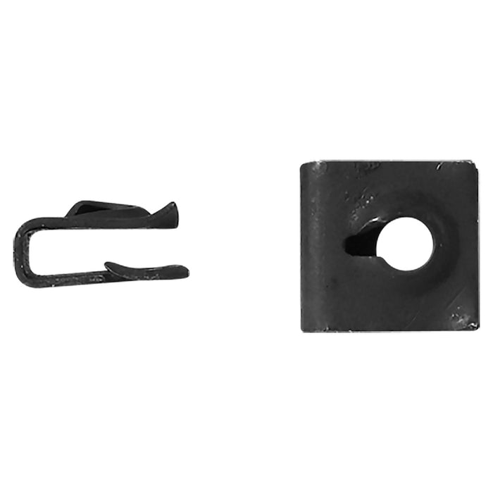 H. Paulin (680) 910-1483 Papco No.8 Speed Nuts Steel Bare Metal 5Pcs