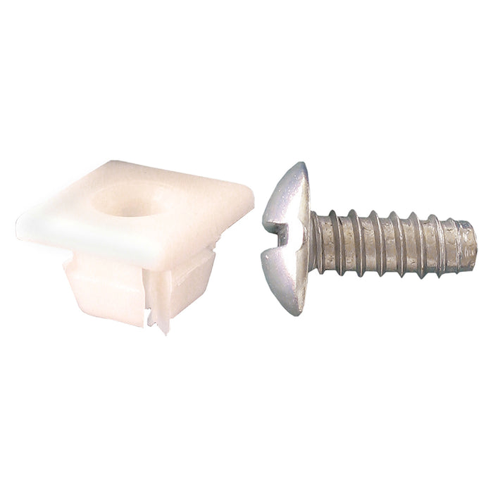 H. Paulin (680) 910-2085 Papco No.14 x 5/8" Licence Plate Fasteners 4Pcs