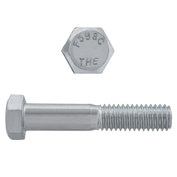 H. Paulin (680) 009-095 Paulin 3/8"-16 x 2" Hex Head Cap Screws 18.8 Stainless UNC PT 2 Pcs