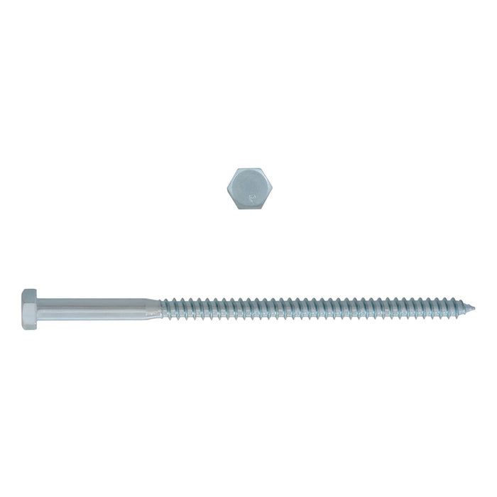 H. Paulin B135-464 Paulin 5/16" x 6" Hex Lag Bolts Steel Zinc 275 pcs