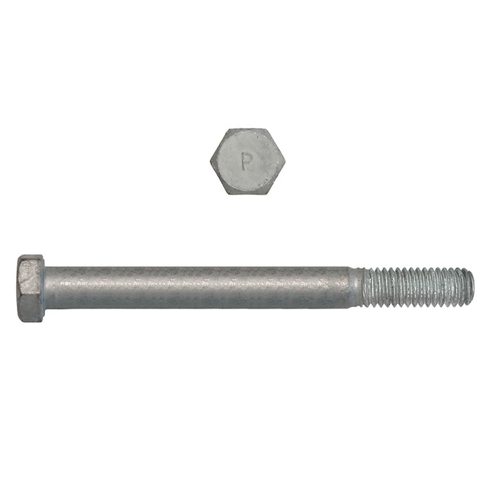 H. Paulin (680) 850-509 Paulin 3/8"-16 x 6" Hex Head Cap Screws Grade 2 UNC Galvanized PT 50 Pcs