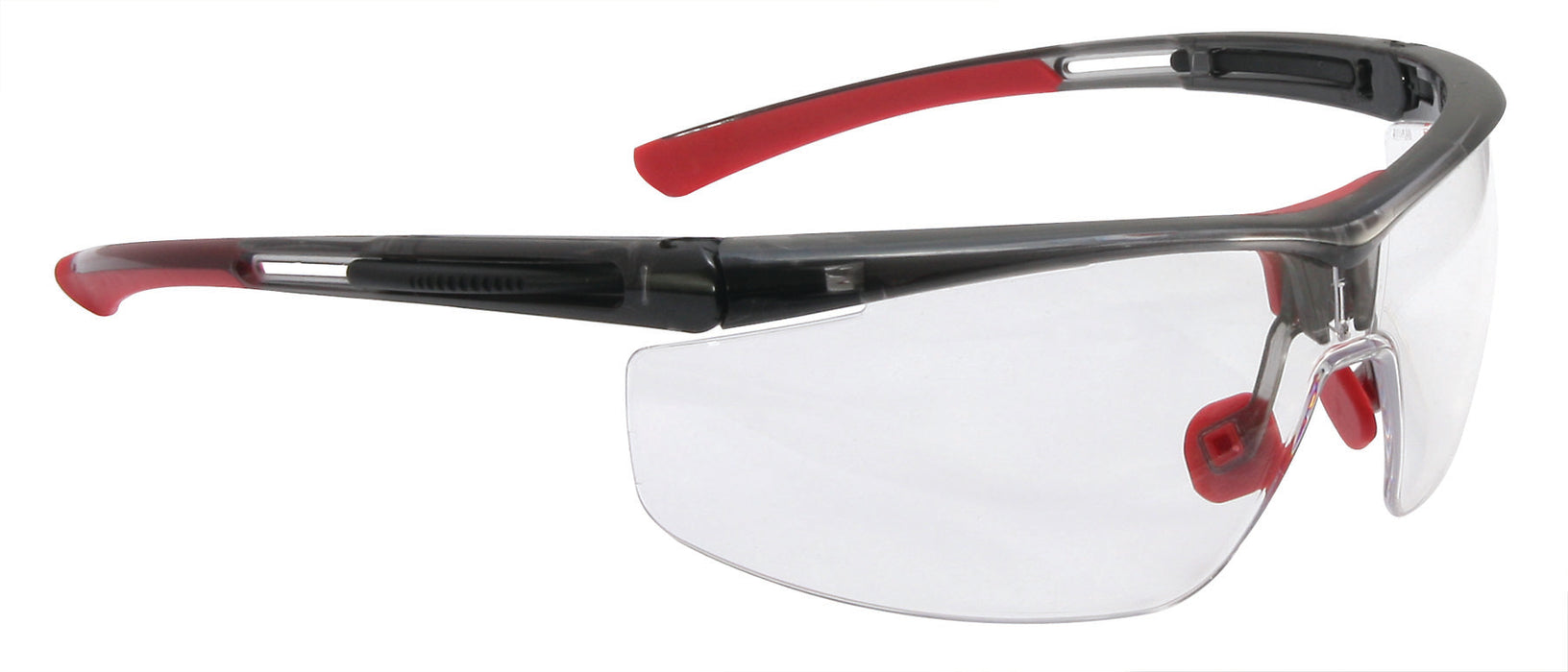 North Safety (399) T5900LTK UVEX by Honeywell T5900LTK North Adaptec Series Safety Eyewear Regular Black Frame Clear Lens, Uvextra Anti-Fog Coating.