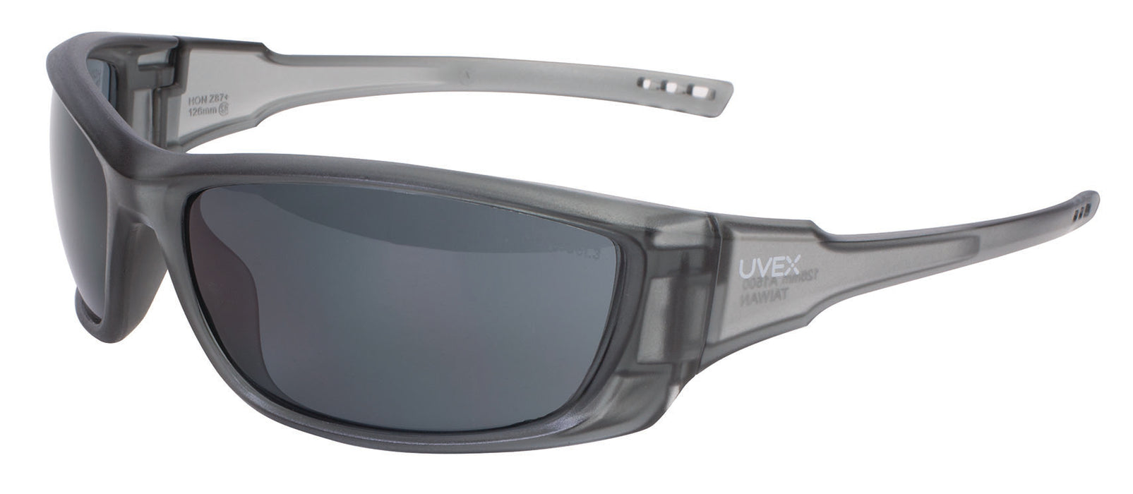 North Safety (399) S2166X UVEX by Honeywell S2166X A1500 Series Safety Eyewear with Grey Frame, Grey Lens and Uvextra Anti-Fog Lens Coating