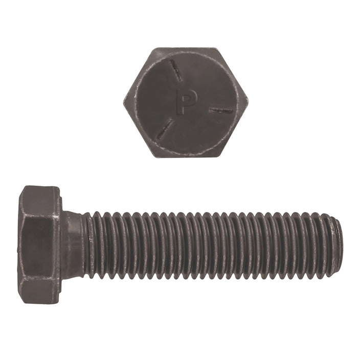 H. Paulin 073-719 Paulin 3/4"-10 x 2-1/2" Hex Head Cap Screws Grade 5 UNC Bare Metal FT 20 Pcs