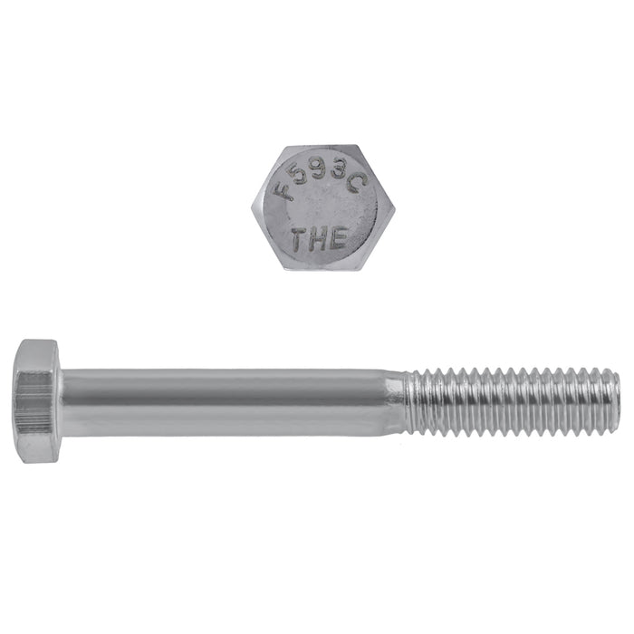 H. Paulin (680) 5000-453 Paulin 5/16"-18 x 2-1/2" Hex Head Cap Screws 18.8 Stainless UNC PT 50 Pcs