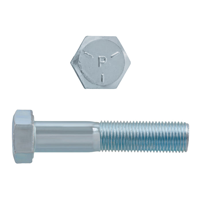 H. Paulin (680) 023-146 Paulin 7/16"-20 x 2" Hex Head Cap Screws Grade 5 UNF Zinc PT 4 Pcs