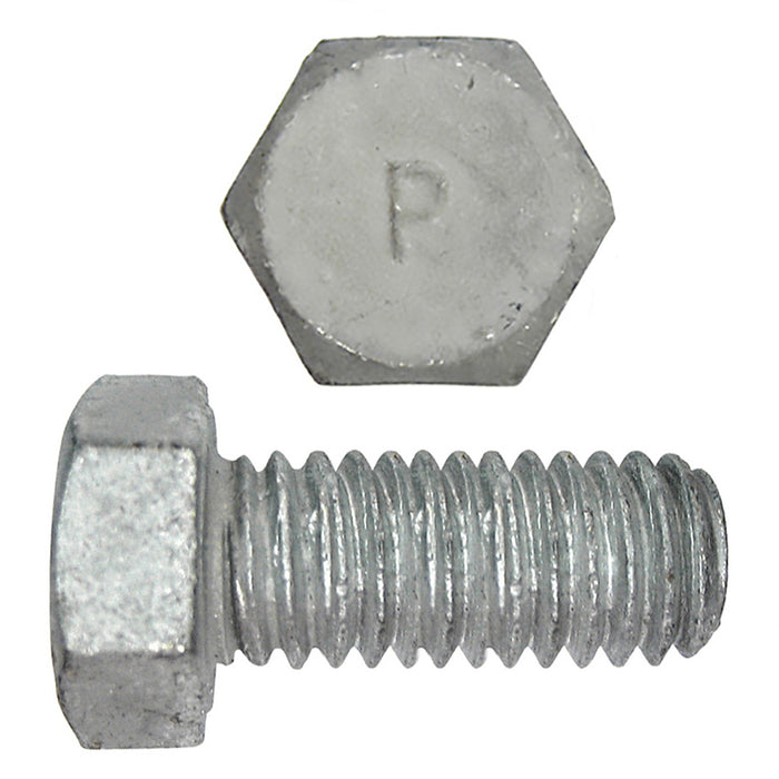 H. Paulin (680) 850-672 Paulin 5/8"-11 x 1-1/2" Hex Head Cap Screws Grade 2 UNC Galvanized FT 25 Pcs