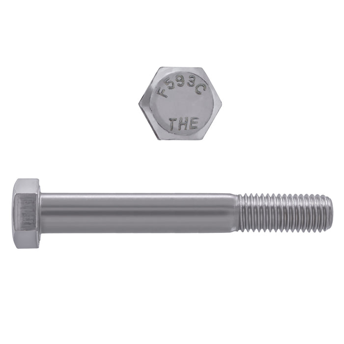H. Paulin 5000-688 Paulin 5/8"-11 x 6" Hex Head Cap Screws 18.8 Stainless UNC PT 10 Pcs