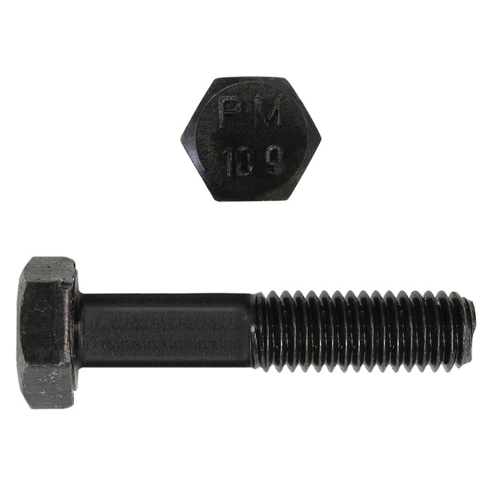 H. Paulin 612-322 Paulin M8-1.25 x 40mm Metric Hex Head Cap Screws CL 10.9 Coarse Bare Metal DIN931 PT 100 Pcs
