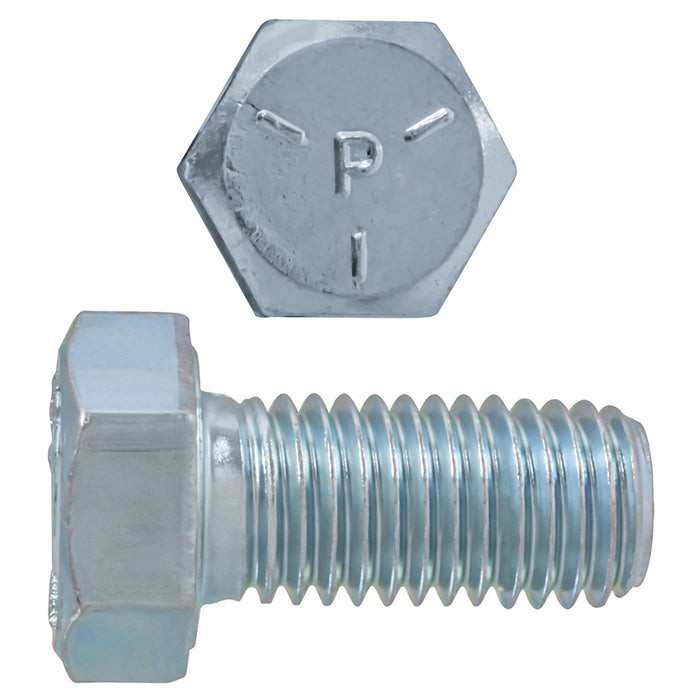H. Paulin B075-764 Paulin 7/8"-9 x 2-1/2" Hex Head Cap Screws Grade 5 UNC Zinc FT 65 Pcs