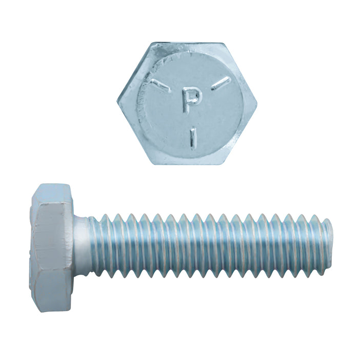H. Paulin (680) B075-309 Paulin 1/4"-20 x 1" Hex Head Cap Screws Grade 5 UNC Zinc FT 2200 Pcs