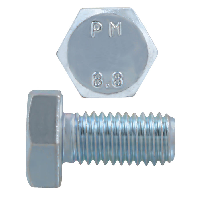 H. Paulin 009-236 Paulin M10-1.50 x 20mm Metric Hex Head Cap Screws CL 8.8 Coarse Zinc DIN933 FT 5 Pcs