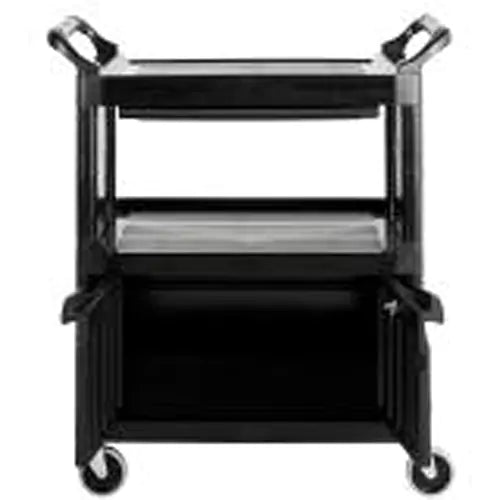 Service Utility Cart with Cabinet - FG345700BLA