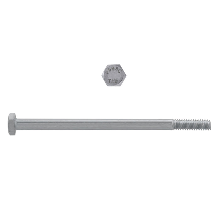 H. Paulin 5000-322 Paulin 1/4"-20 x 3-1/2" Hex Head Cap Screws 18.8 Stainless UNC PT 25 Pcs