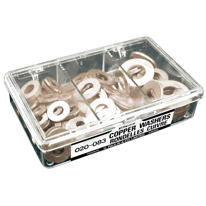 H. Paulin 020-083 Paulin Copper Washer Garage Assortment 1Pcs