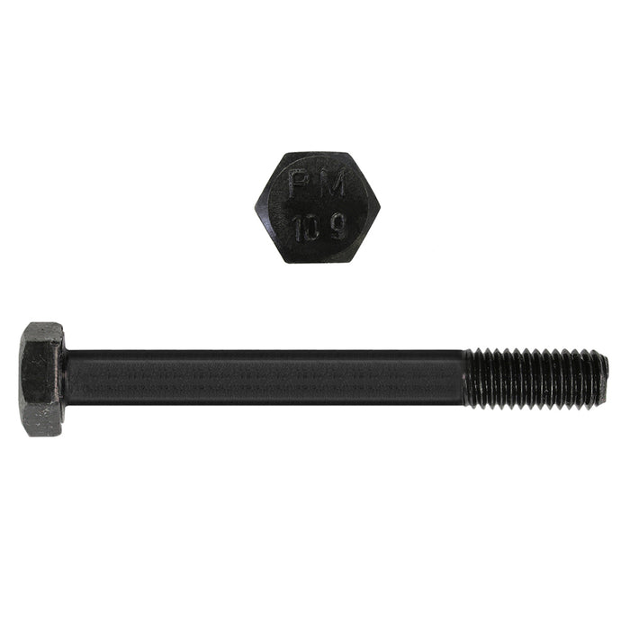 H. Paulin (680) 612-287 Paulin M6-1.00 x 80mm Metric Hex Head Cap Screws CL 10.9 Coarse Bare Metal DIN931 PT 100 Pcs