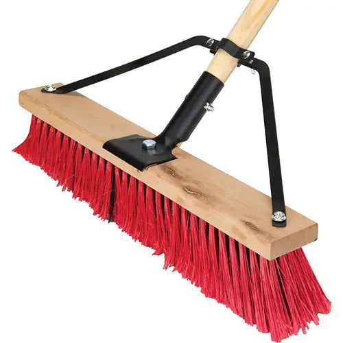 Push Broom with Braced Handle - JQ457