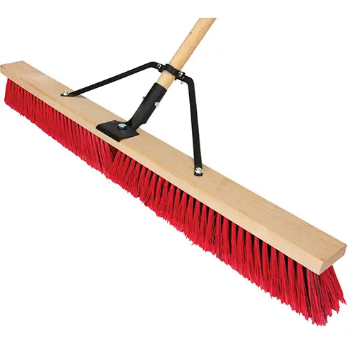 Push Broom with Braced Handle - JQ459