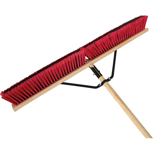 Push Broom with Braced Handle - JQ459