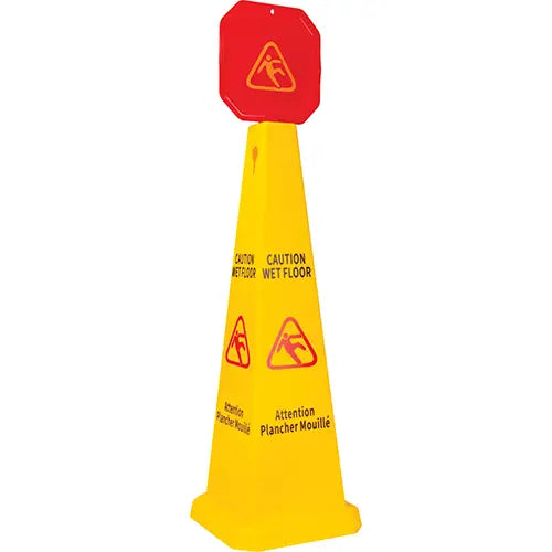 Wet Floor Safety Cone Topper - JQ489