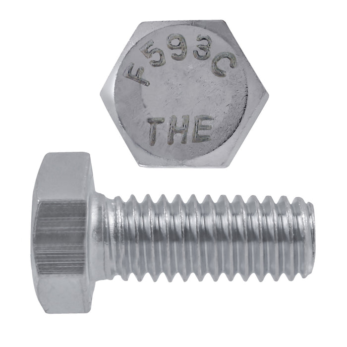 H. Paulin (680) 009-084 Paulin 1/4"-20 x 3/4" Hex Head Cap Screws 18.8 Stainless UNC FT 4 Pcs