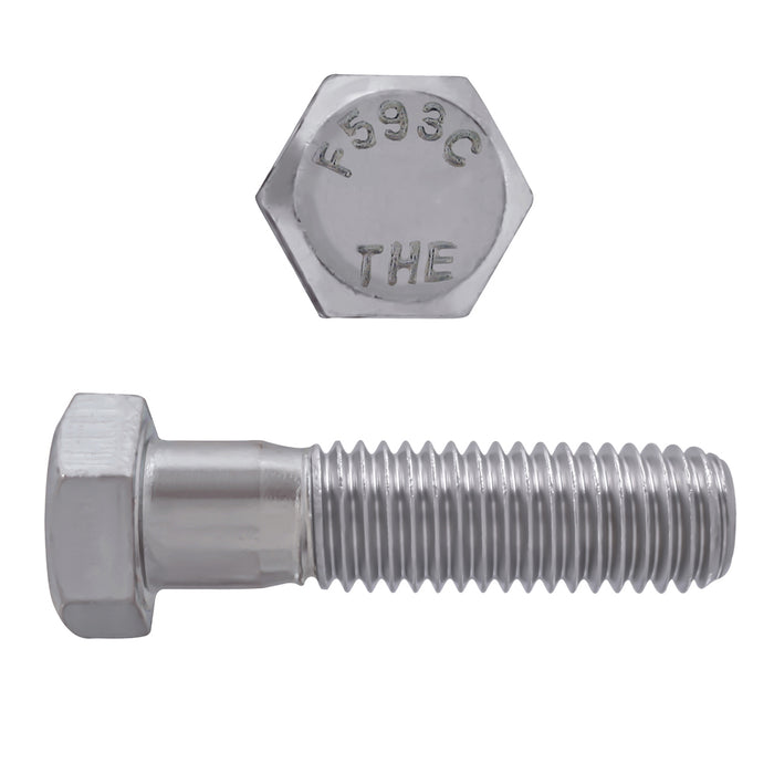 H. Paulin 5000-493 Paulin 3/8"-16 x 1-1/2" Hex Head Cap Screws 18.8 Stainless UNC PT 100 Pcs