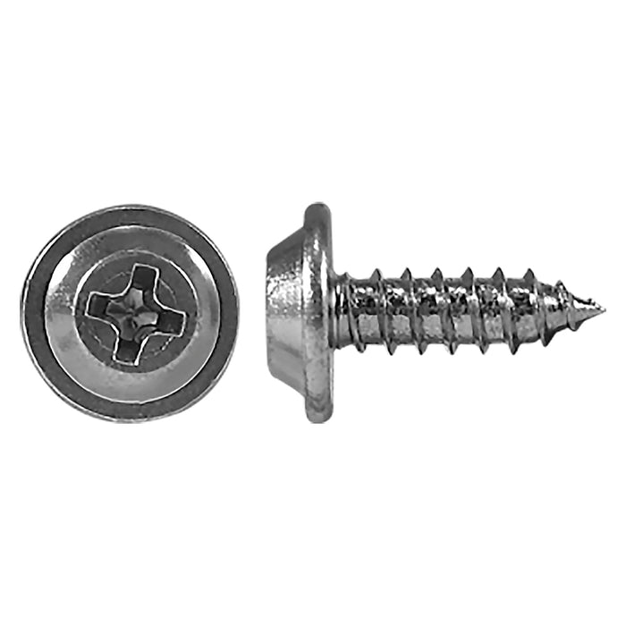 H. Paulin (680) 910-1111 Papco No.8 x 1/2" Screws Zinc 10Pcs