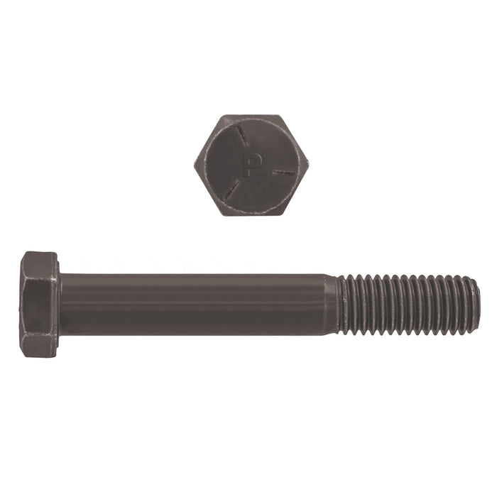 H. Paulin 073-596 Paulin 1/2"-13 x 5" Hex Head Cap Screws Grade 5 UNC Bare Metal PT 50 Pcs