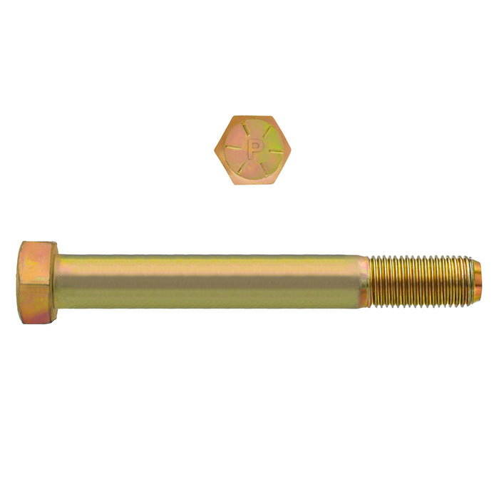 H. Paulin (680) B080-730 Paulin 3/4"-16 x 6" Hex Head Cap Screws Grade 8 UNF Zinc-Yellow PT 40 Pcs