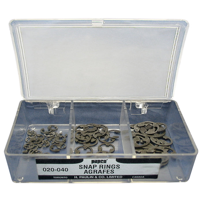 H. Paulin 020-040 Paulin Garage Snap Ring Assortment 1Pcs