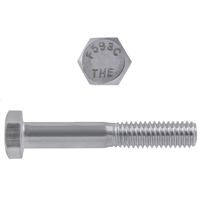 H. Paulin (680) 5000-451 Paulin 5/16"-18 x 2" Hex Head Cap Screws 18.8 Stainless UNC PT 100 Pcs