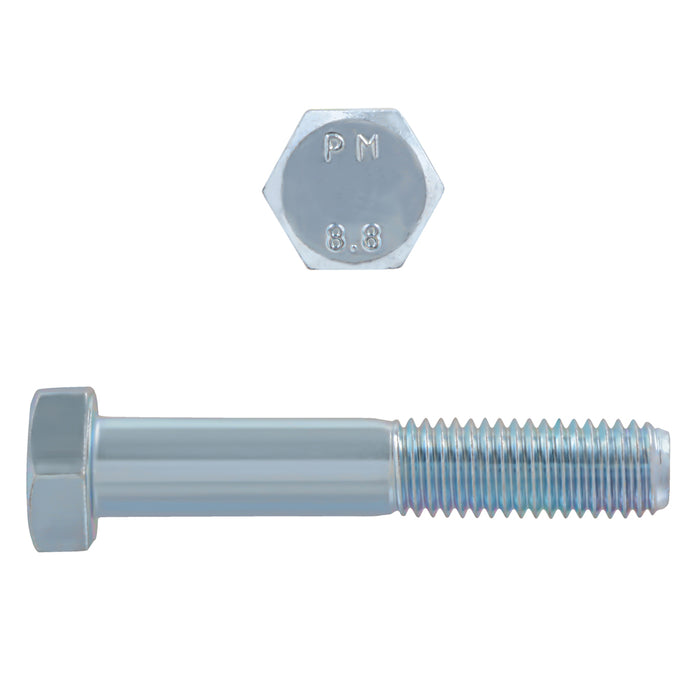 H. Paulin (680) 608-422 Paulin M12-1.75 x 70mm Metric Hex Head Cap Screws CL 8.8 Coarse Zinc DIN931 PT 50 Pcs