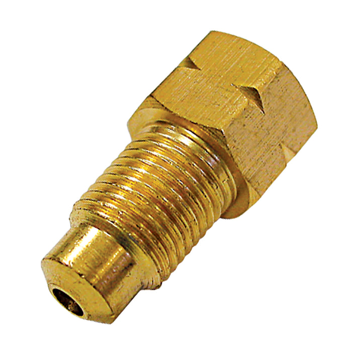 H. Paulin PC1178 Paulin 3/8-24 F TO M10-1.0 M Line Adaptor - Europe BRASS 2Pcs