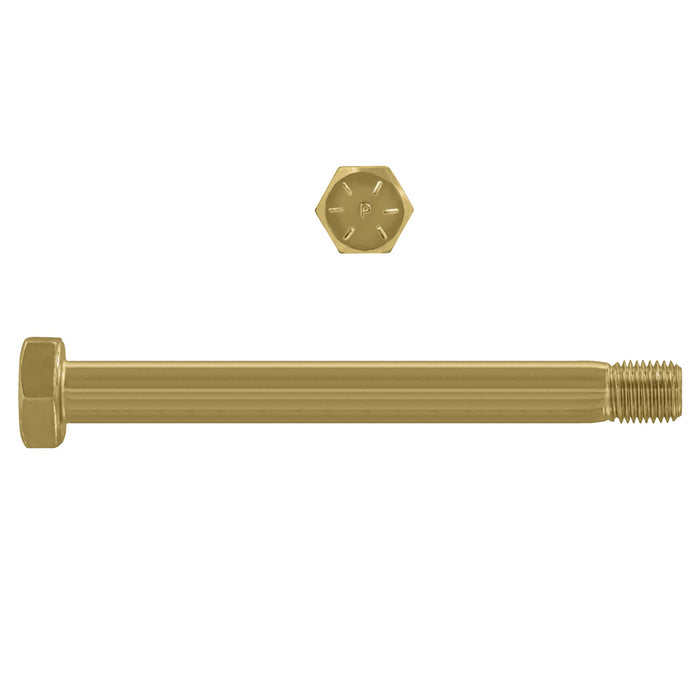 H. Paulin B079-904 Paulin 1-1/4"-7 x 10" Hex Head Cap Screws Grade 8 UNC Zinc-Yellow PT 10 Pcs