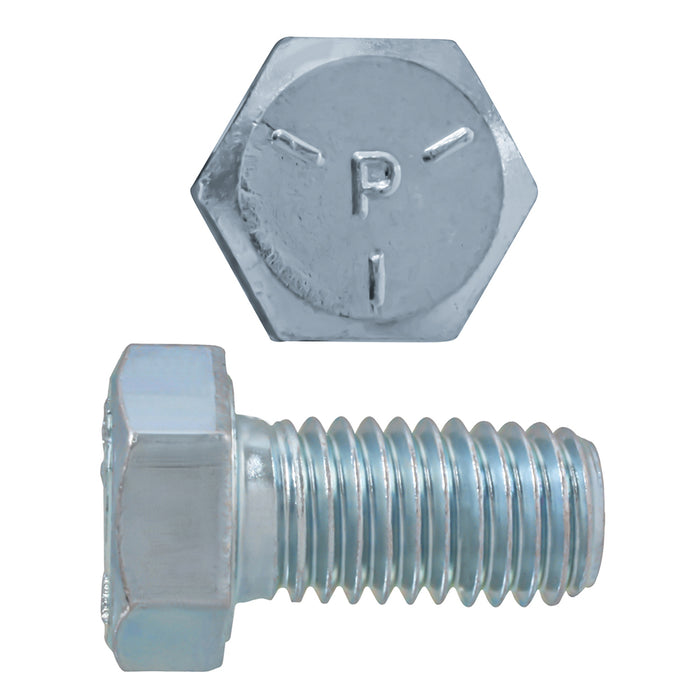 H. Paulin 075-623 Paulin 9/16"-12 x 1" Hex Head Cap Screws Grade 5 UNC Zinc FT 25 Pcs
