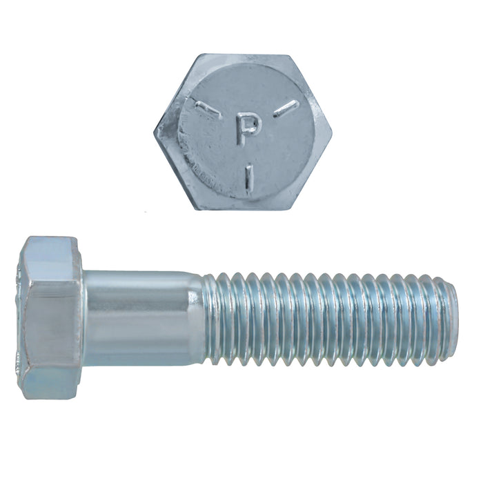H. Paulin B075-586 Paulin 1/2"-13 x 2" Hex Head Cap Screws Grade 5 UNC Zinc PT 250 Pcs