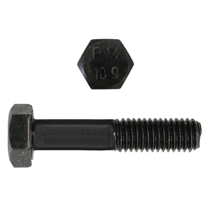 H. Paulin (680) B612-376 Paulin M10-1.50 x 60mm Metric Hex Head Cap Screws CL 10.9 Coarse Bare Metal DIN931 PT 400 Pcs