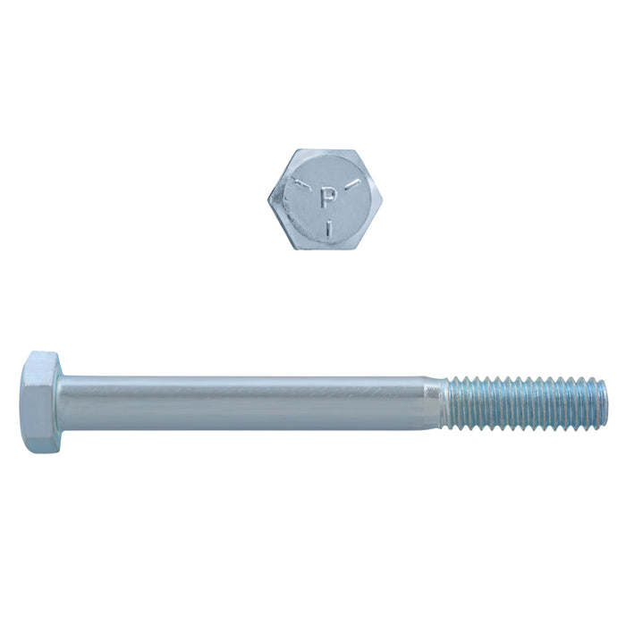 H. Paulin (680) B075-455 Paulin 5/16"-18 x 3" Hex Head Cap Screws Grade 5 UNC Zinc PT 500 Pcs
