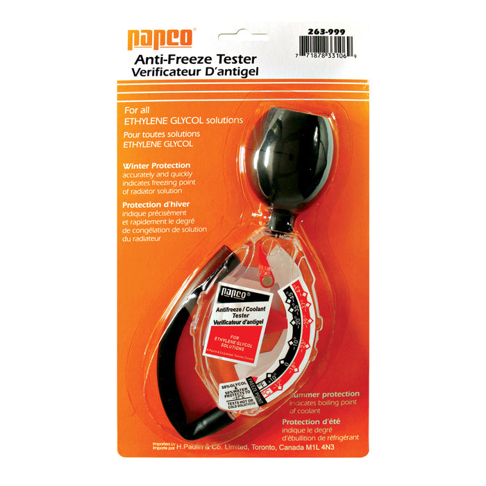 H. Paulin 263-999 Dominion Anti Freeze Tester Card 1Pcs