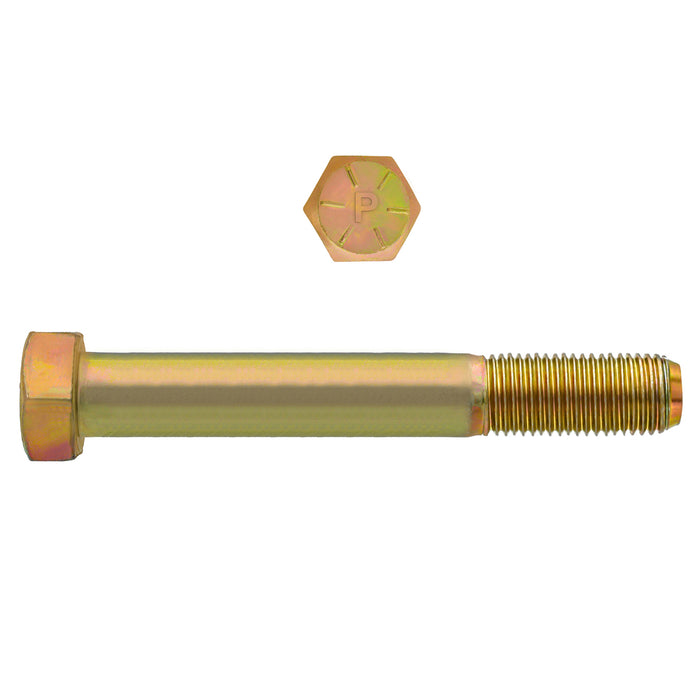 H. Paulin (680) 080-775 Paulin 7/8"-14 x 6" Hex Head Cap Screws Grade 8 UNF Zinc PT 10 Pcs