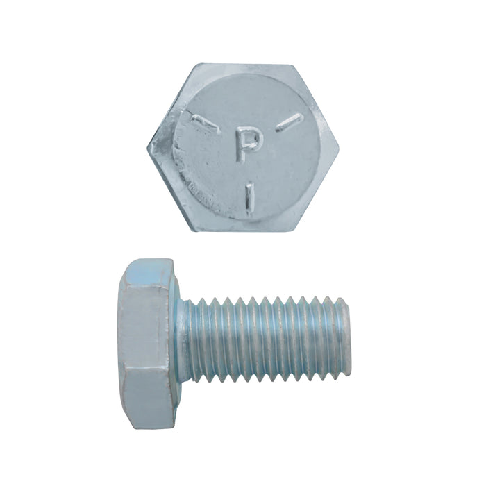 H. Paulin 023-101 Paulin 1/4"-28 x 1/2" Hex Head Cap Screws Grade 5 UNF Zinc FT 24 Pcs