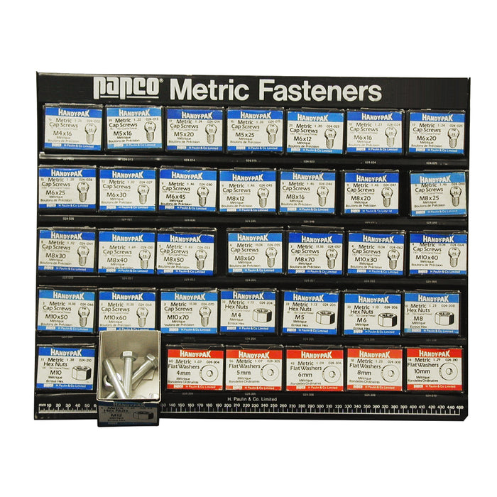 H. Paulin (680) 022-065 Merch Metric C/Screw/ Nut Assortment 1 EA