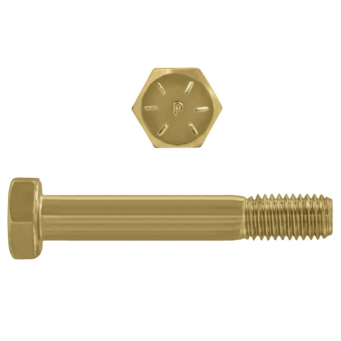 H. Paulin B079-329 Paulin 1/4"-20 x 6" Hex Head Cap Screws Grade 8 UNC Bare Metal PT 350 Pcs